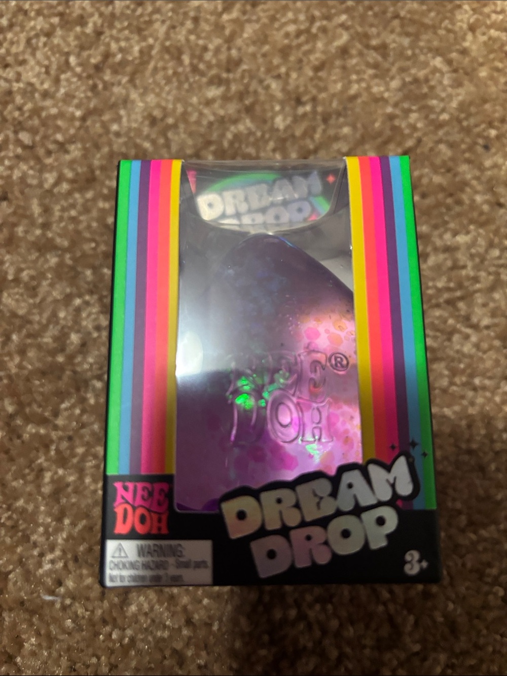 Nee Doh Authentic-Dream Drop Purple Sensory Squishy Toy